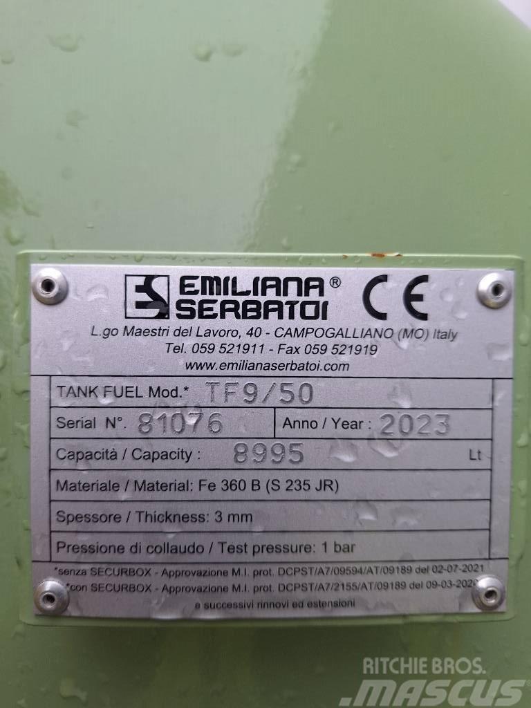 Emiliana Serbatoi TF9/50 Polttoaine- ja lisäainesäiliöt