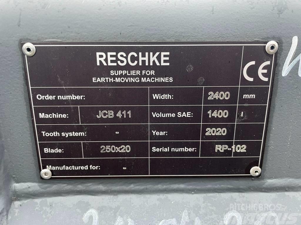 Reschke Łyżka ładowarkowa 2400mm 1,4m3 Kauhat