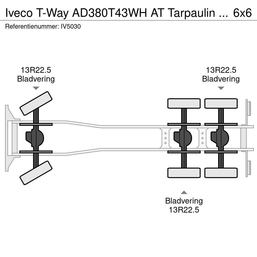 Iveco T-Way AD380T43WH AT Tarpaulin / Canvas Box Truck ( Pressukapelli kuorma-autot