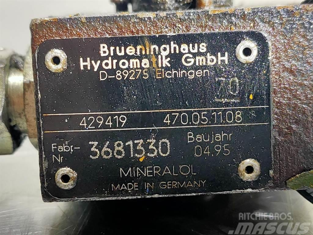 Brueninghaus Hydromatik 429419 - Inching device/Valve Hydrauliikka