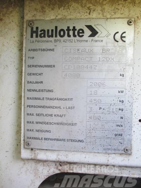 Haulotte Compact 12 DX Saksilavat