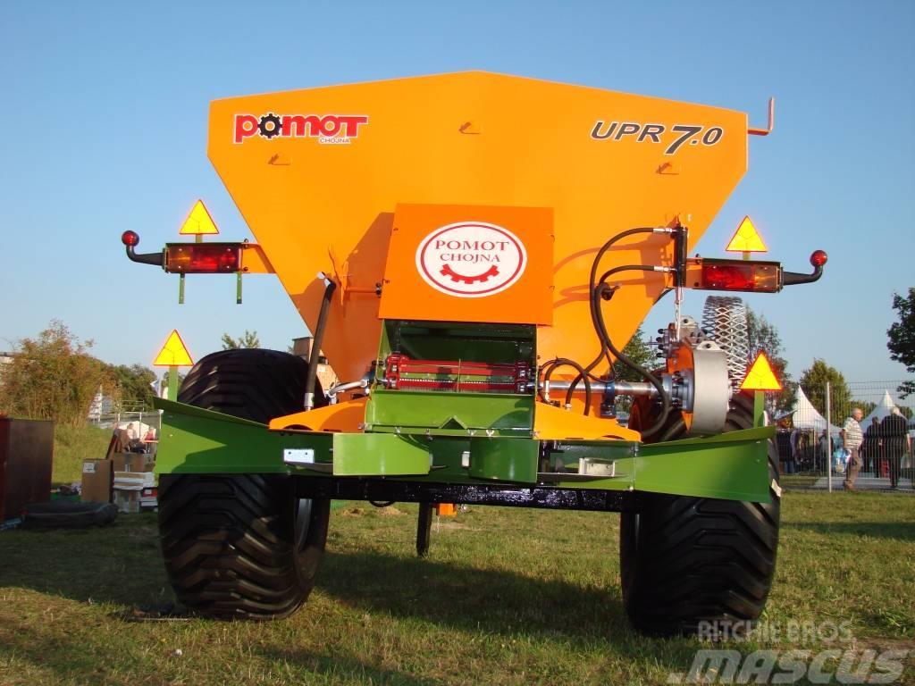 Pomot UPR 7 T fertilizer and lime spreader Lannoitteenlevittimet