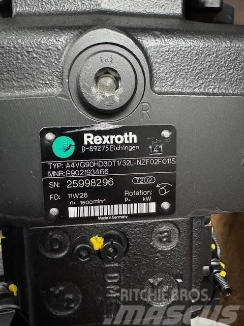 Rexroth A4VG90HD3DT1/32L-NZF02F011S Hydrauliikka