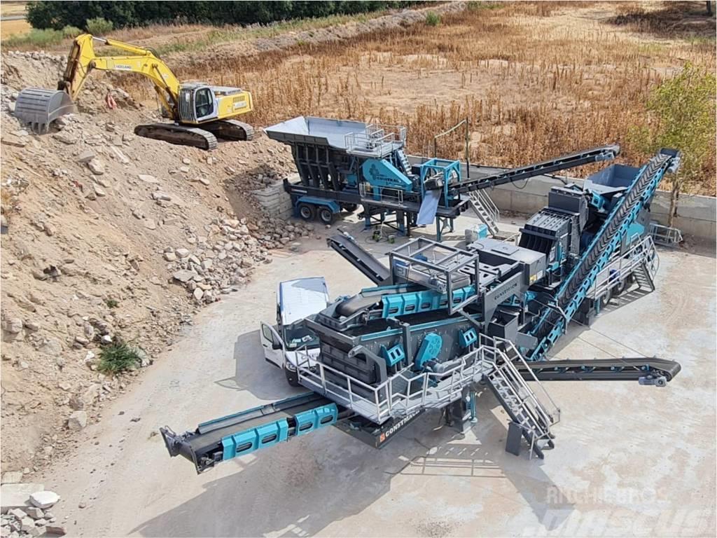 Constmach 120-150 TPH Mobile Crushing Plant Jaw & Impact Mobiilimurskaimet