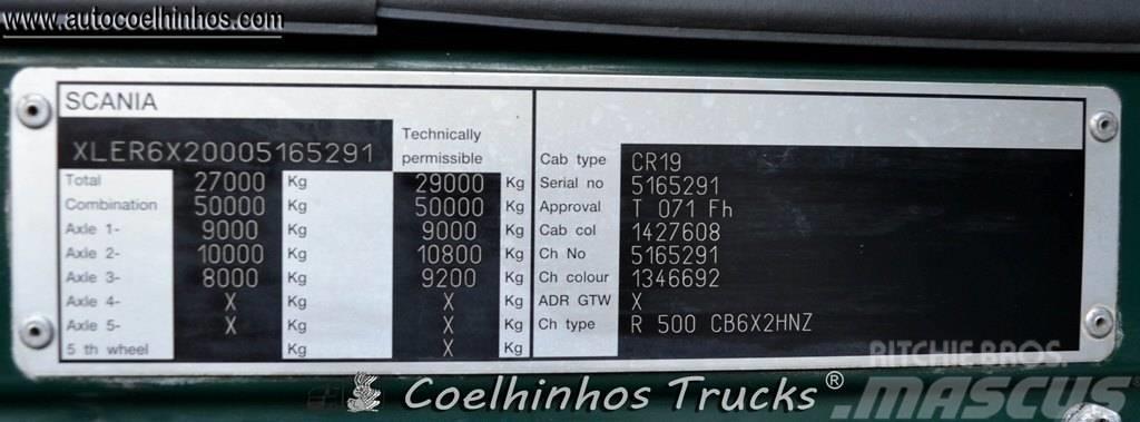 Scania R 500 Kontti-/tasonostoautot