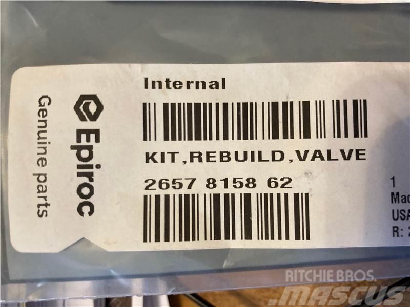 Epiroc (Atlas Copco) Valve Rebuild Kit - 57815862 Porauskaluston varaosat