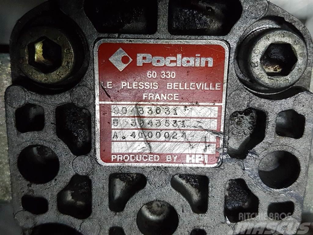 Poclain 904333031-W3943531-Hydraulic motor/Hydraulikmotor Hydrauliikka