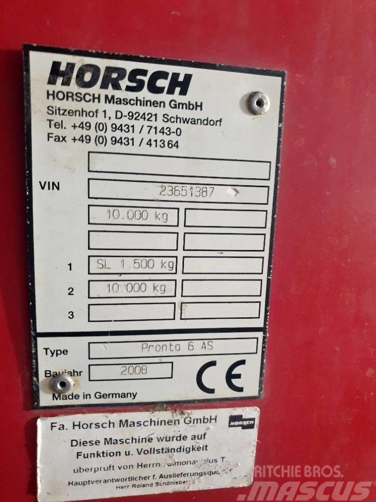 Horsch Horsch Pronto 6 AS s PPF + Horsch Maistro 8 RC Kylvökoneet