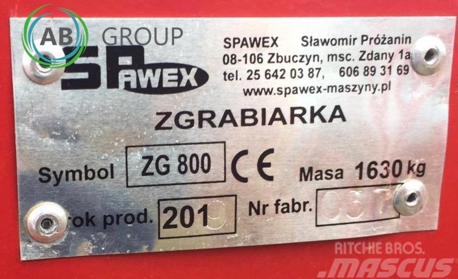 Spawex KREISELSCHWADER TAJFUN ZG-800 / ROTORY RAKE Pöyhimet ja haravat