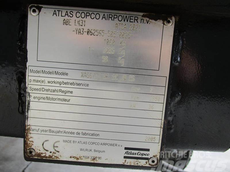 Atlas Copco XAS 67 DD - G Kompressorit