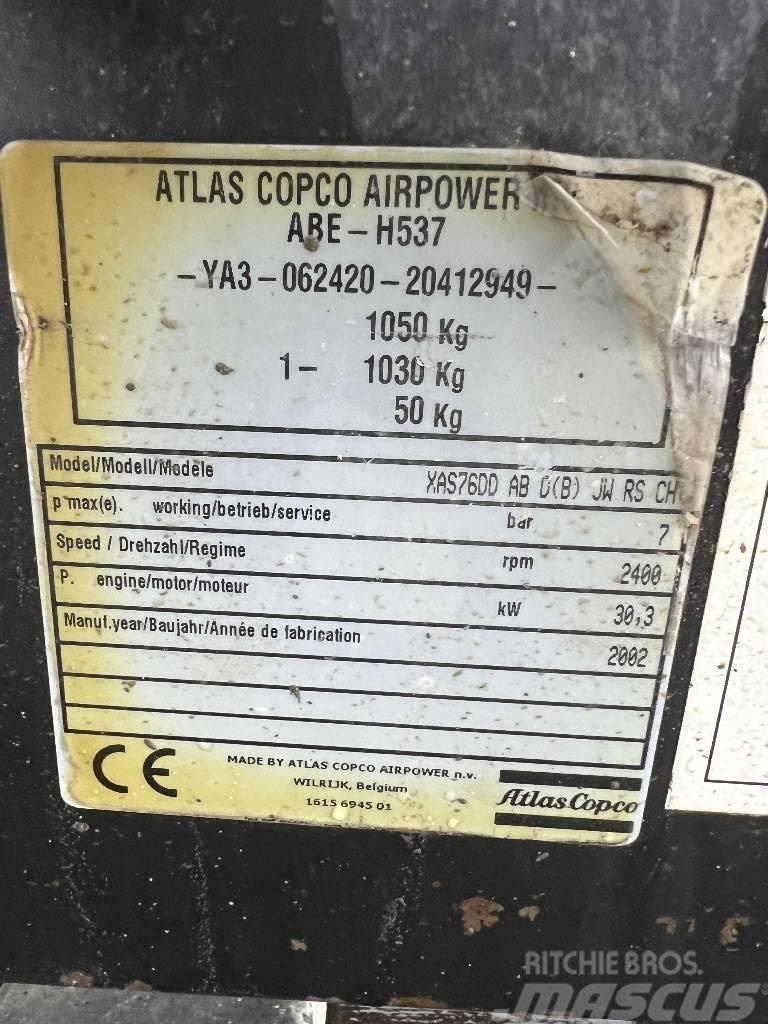 Atlas Copco XAS 76 DD AB*Luftkompressor* Kompressorit