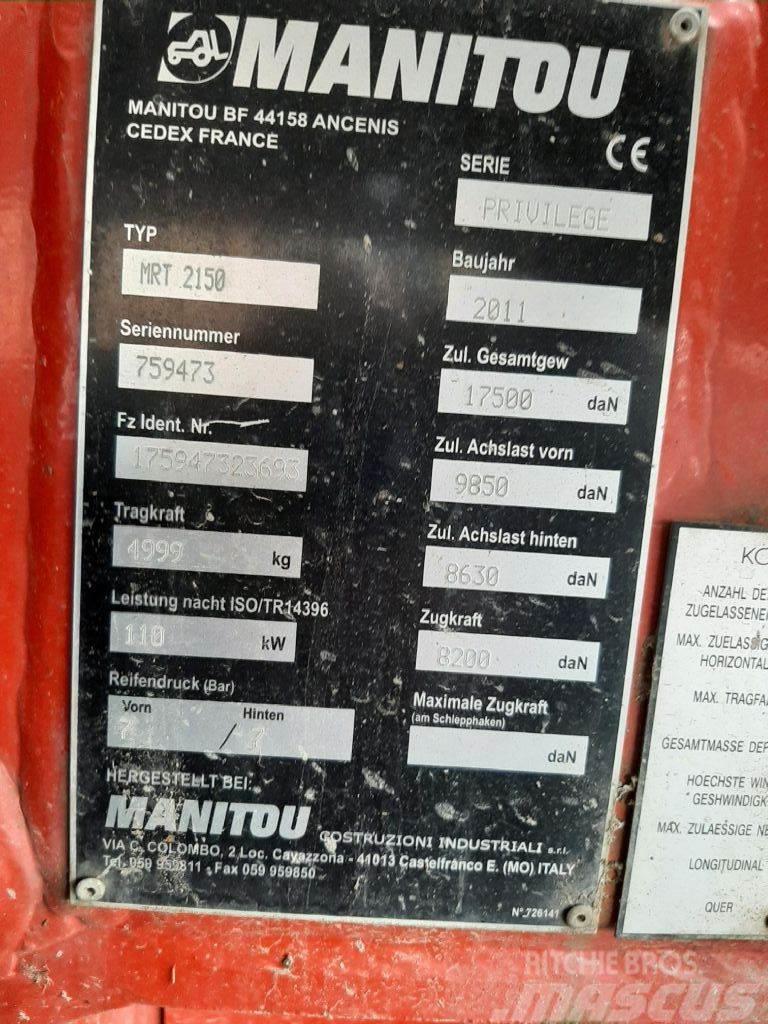 Manitou MRT 2150 Priv Kurottajat