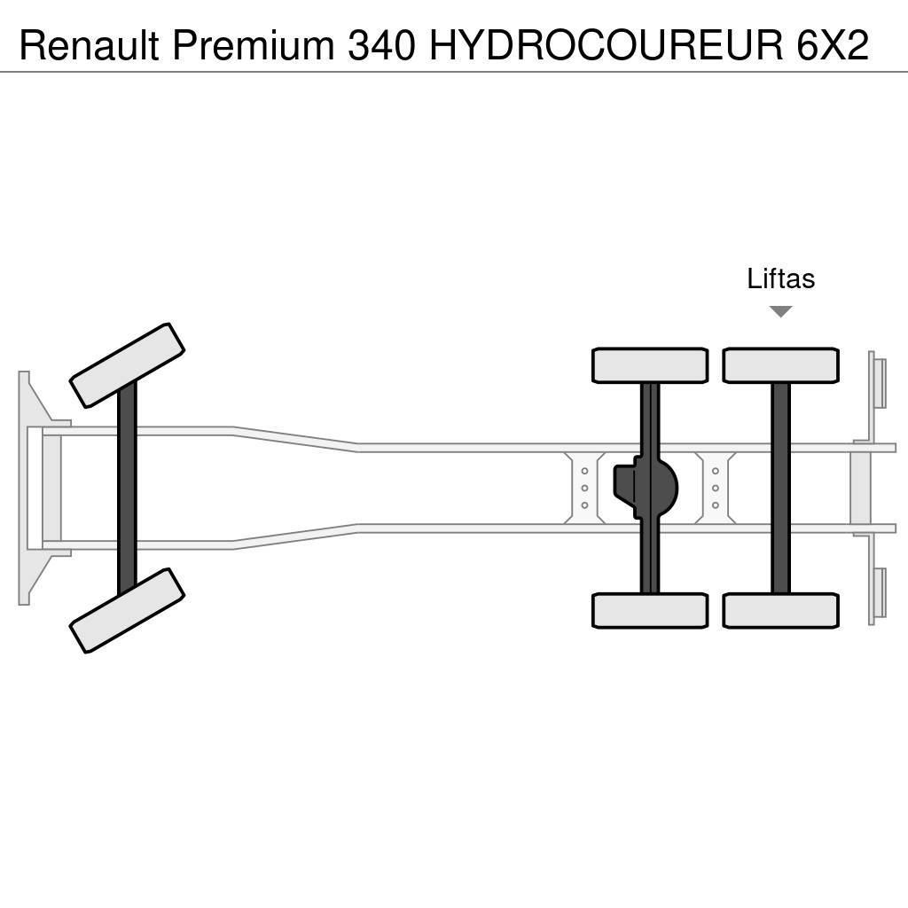 Renault Premium 340 HYDROCOUREUR 6X2 Paine-/imuautot