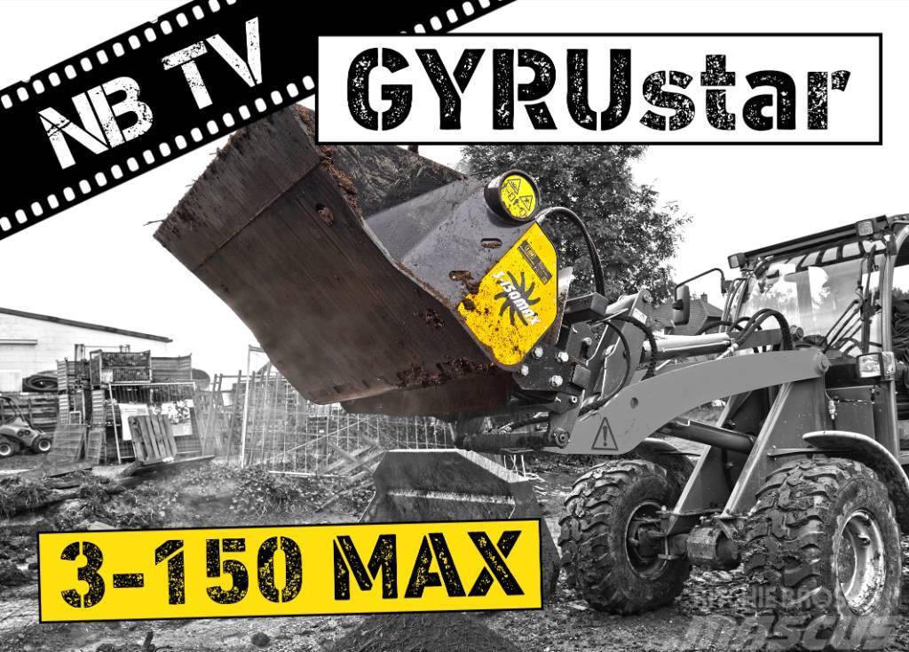 Gyru-Star 3-150MAX | Sieblöffel Radlader & Bagger Seulakauhat