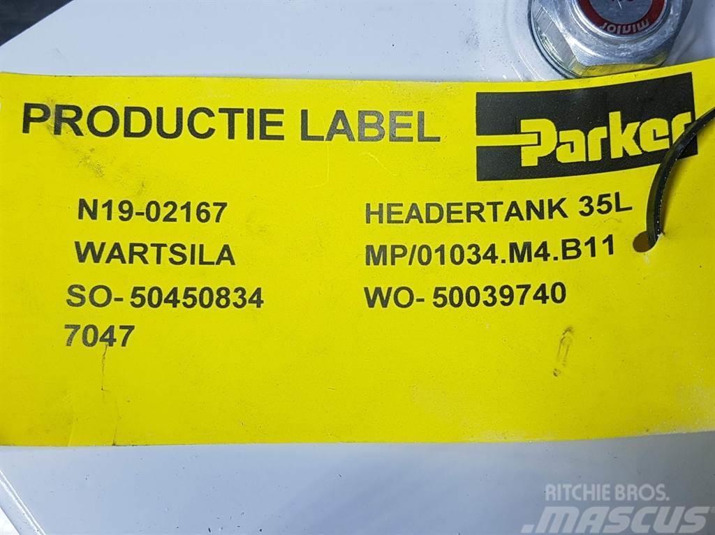 Parker - Headertank 35L - Tank/Behälter/Reservoir Hydrauliikka