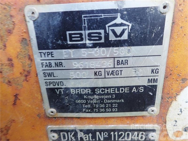BSV Element tang 30 cm Type ET 5-30/500 Nosturien osat ja lisävarusteet