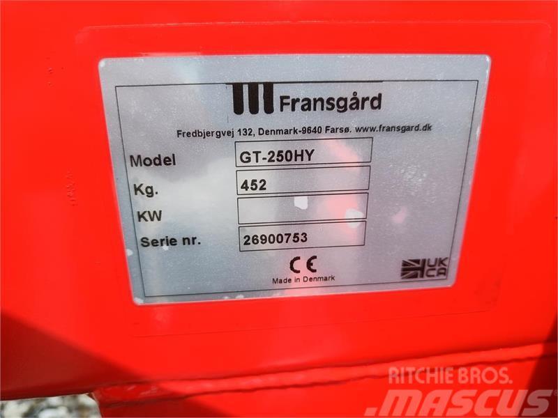 Fransgård GT250 Hy Lisävarusteet ja komponentit