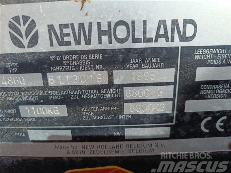 New Holland 4860 S MINI BIGBALLEPRESSER Kanttipaalaimet