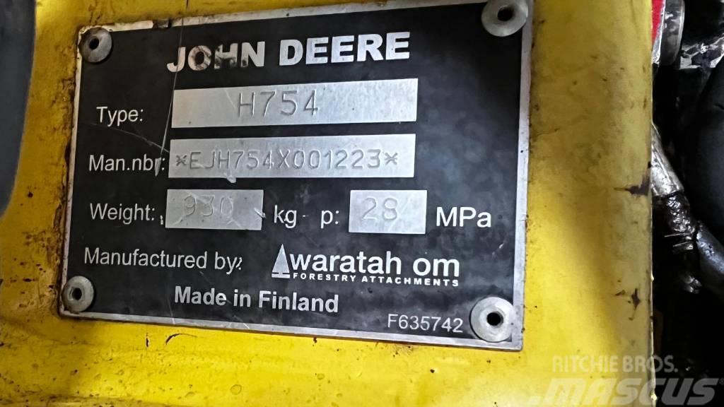 John Deere H 754 Hakkuupäät