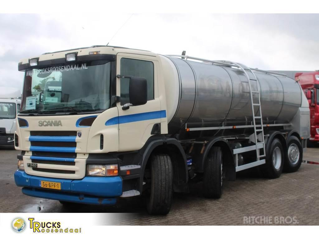 Scania P340 milk/water + 19.500 liter + 8x2 Säiliöautot