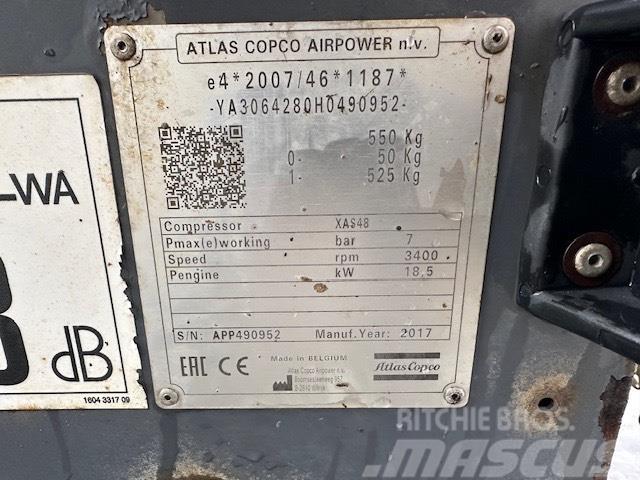 Atlas Copco Xas 48 Kompressorit