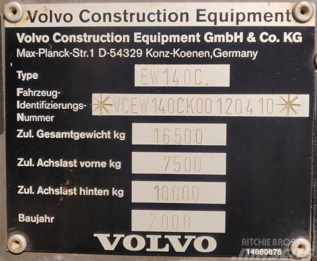 Volvo EW 140 C Pyöräkaivukoneet