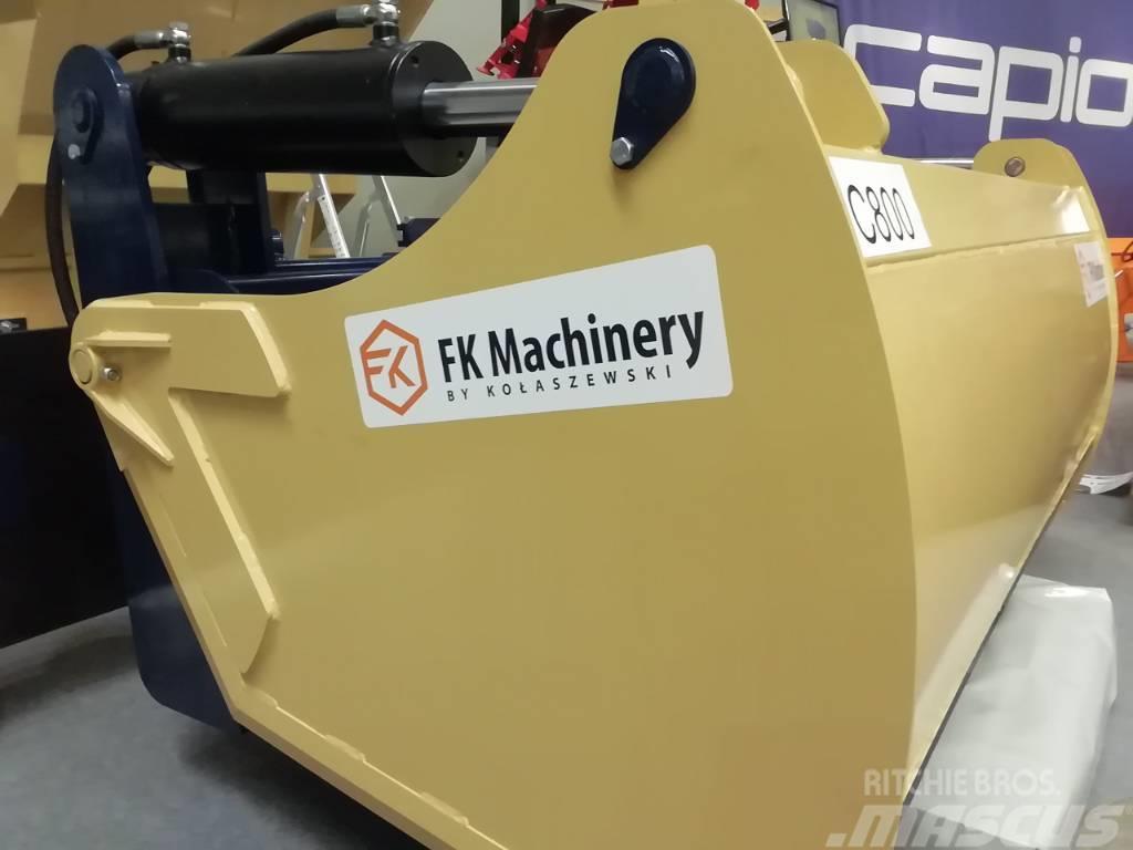  FK Machinery Rehuleikkuri-paalinhalkaisi Multi 3in Muut heinä- ja tuorerehukoneet