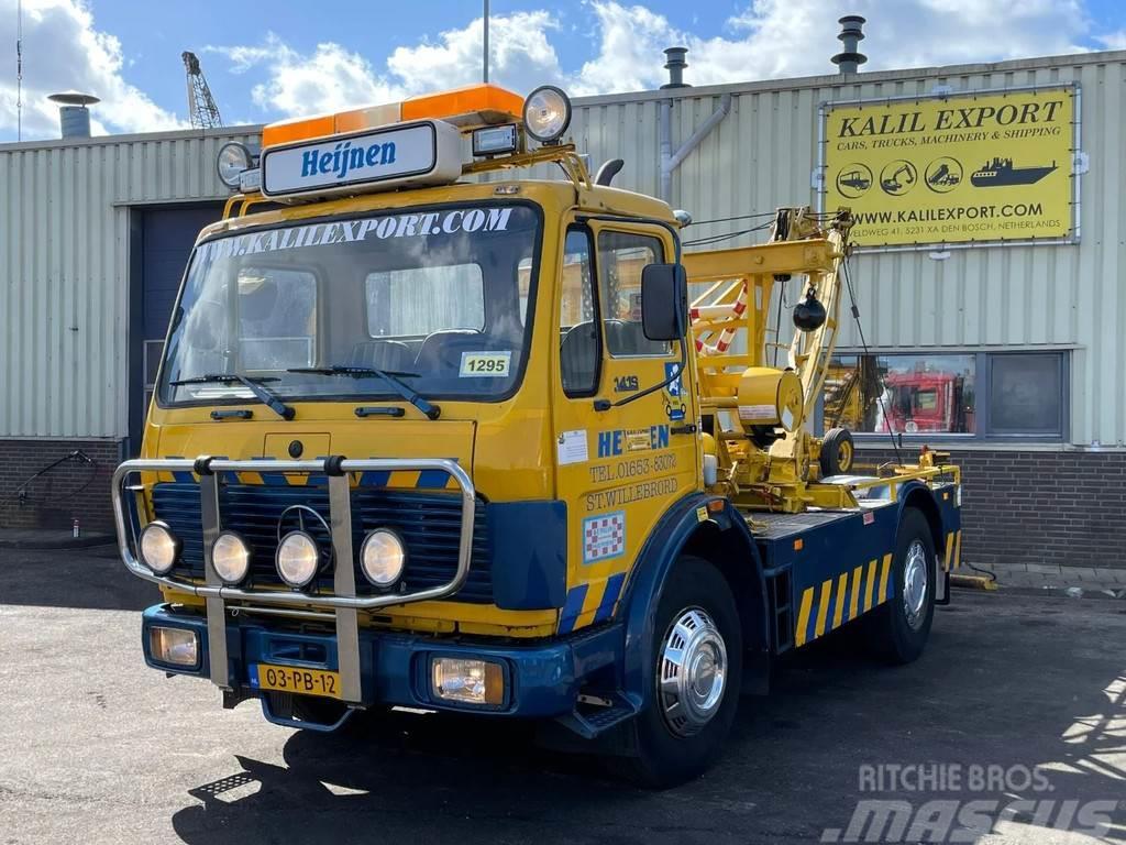 Mercedes-Benz 1419 Tow truck 3 Winch V6 Very Clean Condition Hinausautot