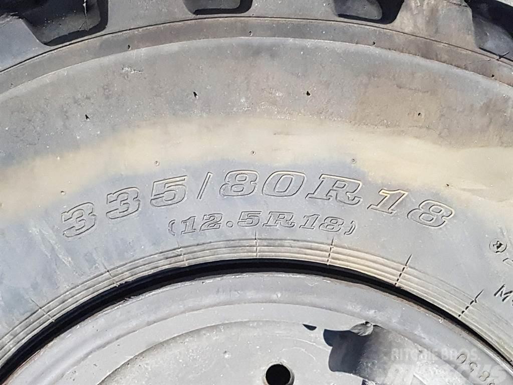 Ahlmann AS50-Solideal 12.5-18-Dunlop 12.5R18-Tire/Reifen Renkaat ja vanteet