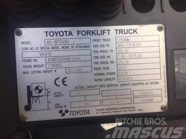 Toyota 40-8FD45N Dieseltrukit