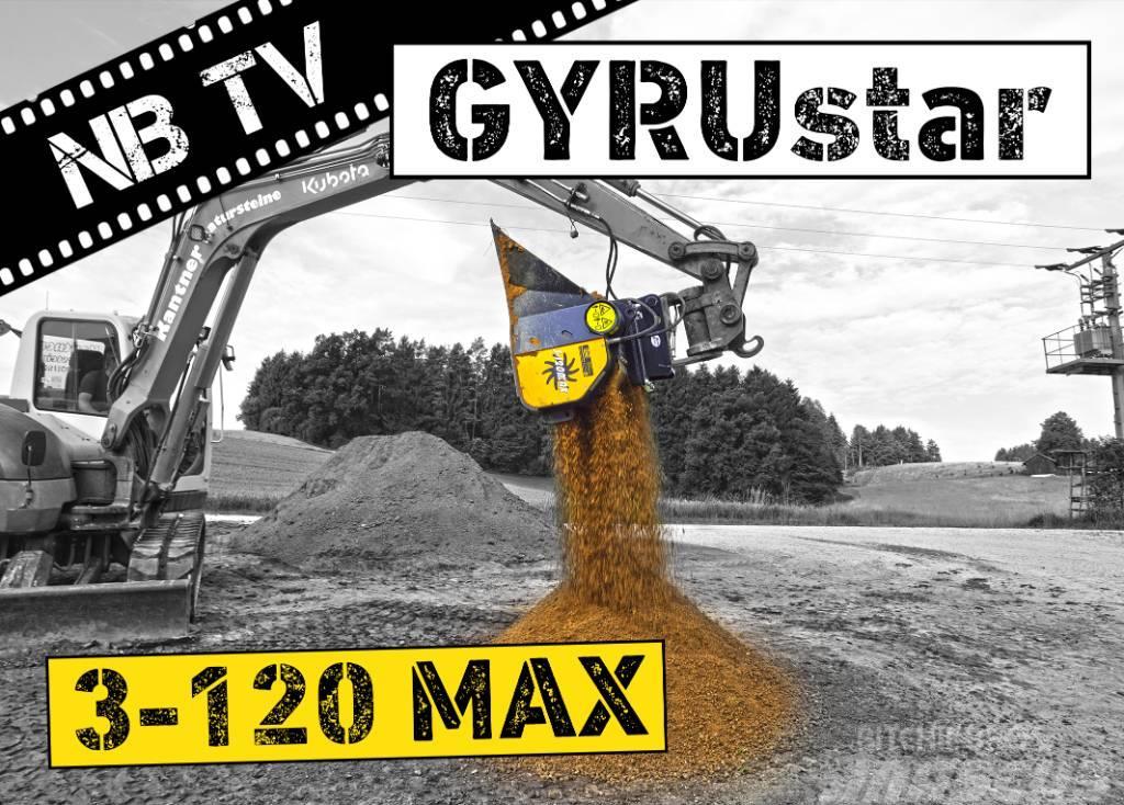 Gyru-Star 3-120MAX | Sieblöffel für Bagger & Lader Seulakauhat