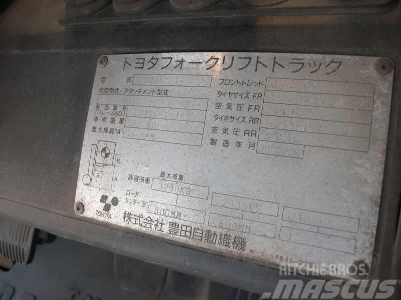 Toyota 7 FDJ 35 Dieseltrukit