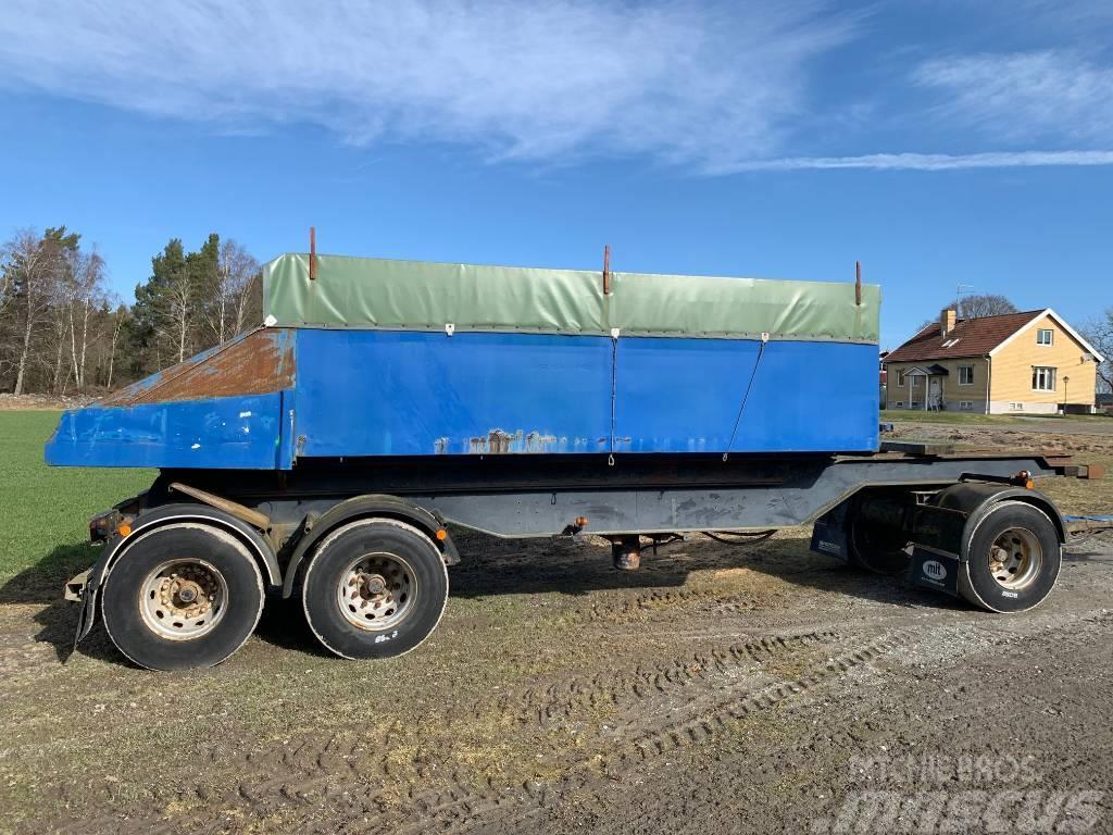 Kilafors Lastväxlarvagn 19 ton med tipp Kilafors Lastväxlar Vaihtolavapuoliperävaunut