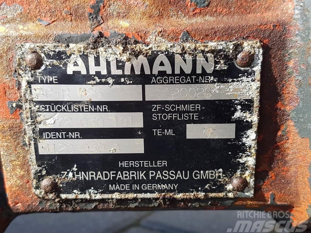 Ahlmann AL75-4120930A-ZF AP-R725-Axle/Achse/As Akselit