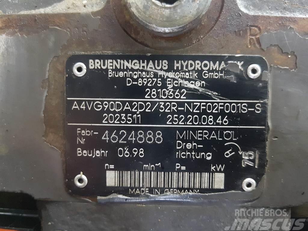Brueninghaus Hydromatik A4VG90DA2D2/32R - Volvo L45TP - Drive pump Hydrauliikka