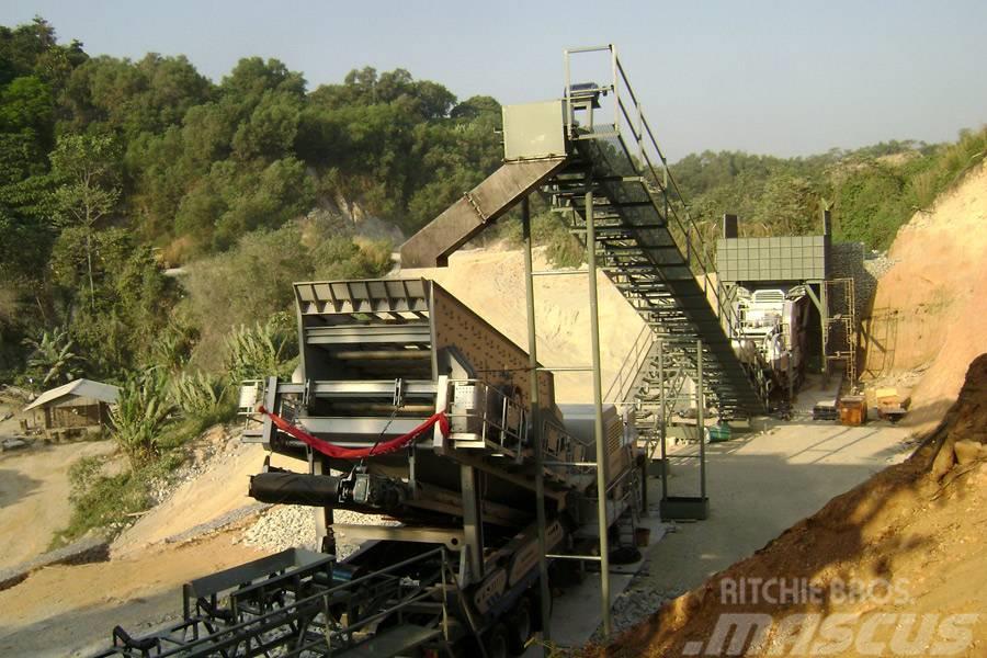 Liming Four in one type mobile crusher Mobiilimurskaimet