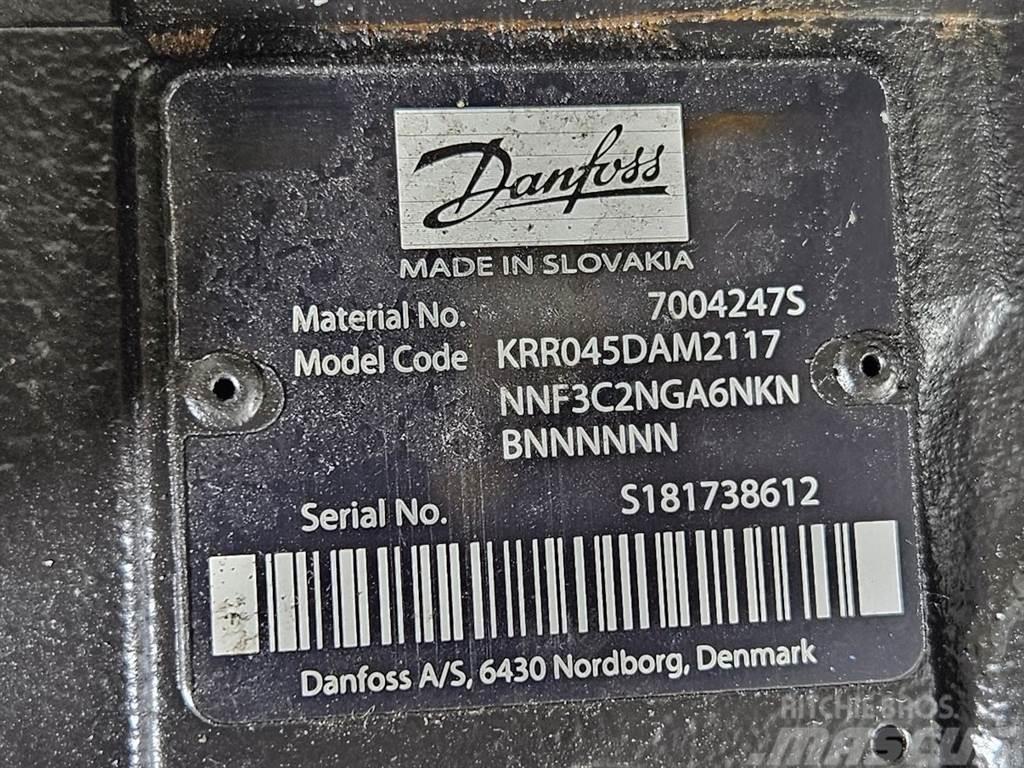 Sauer Danfoss KRR045DAM2117-7004247S-Load sensing pump Hydrauliikka