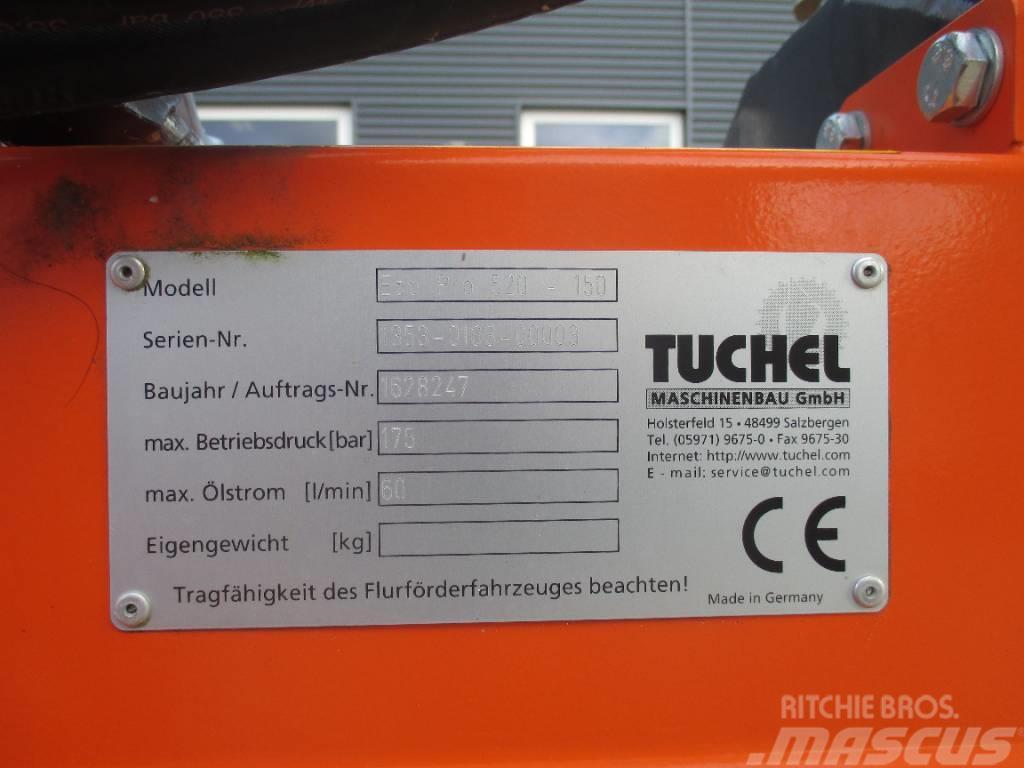 Tuchel Eco Pro 520  150 cm. Liukuohjatut kuormaajat