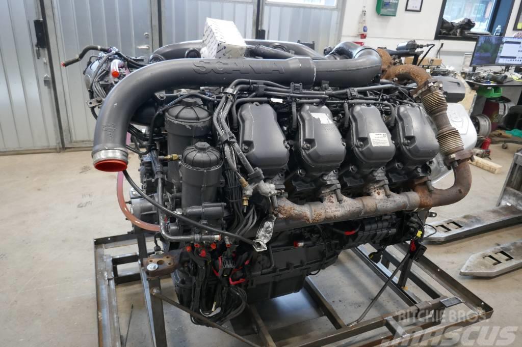  Motor DC16 122 660hp Scania R-serie Moottorit