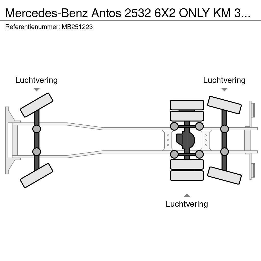 Mercedes-Benz Antos 2532 6X2 ONLY KM 303922 Pressukapelli kuorma-autot