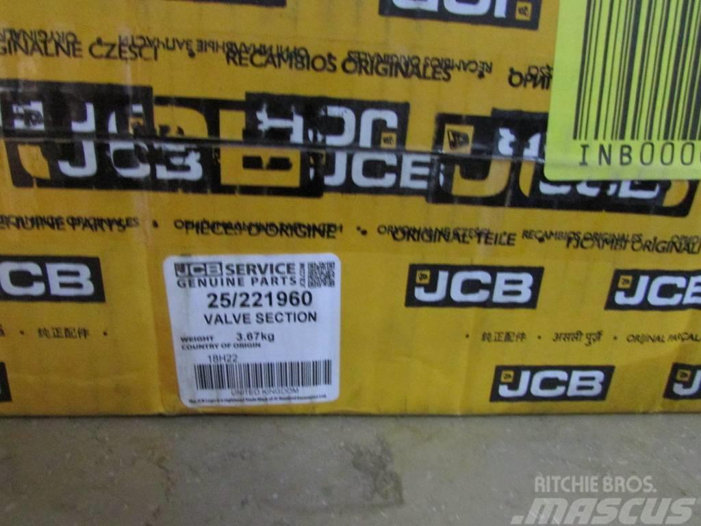 JCB Valve Section / Ventilblock Neu 25/221960 Hydrauliikka