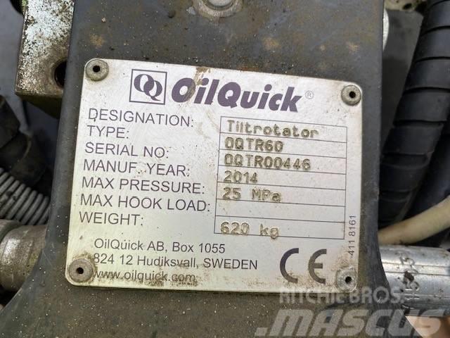 OilQuick Tiltrotator OQ TR 60 (99002525) OQ 65 Pikakytkimet