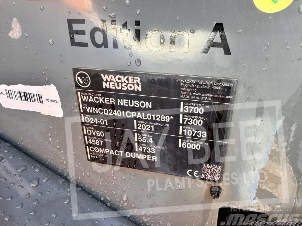 Wacker Neuson DV 60 Minidumpperit