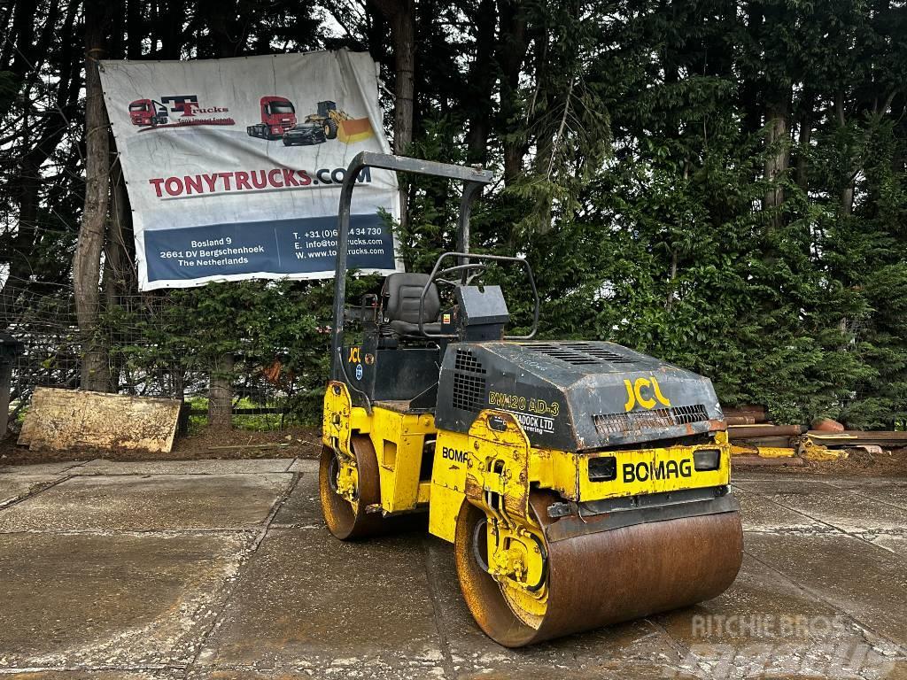 Bomag BW120 AD-3 Double drum roller with vibration Yksivalssijyrät