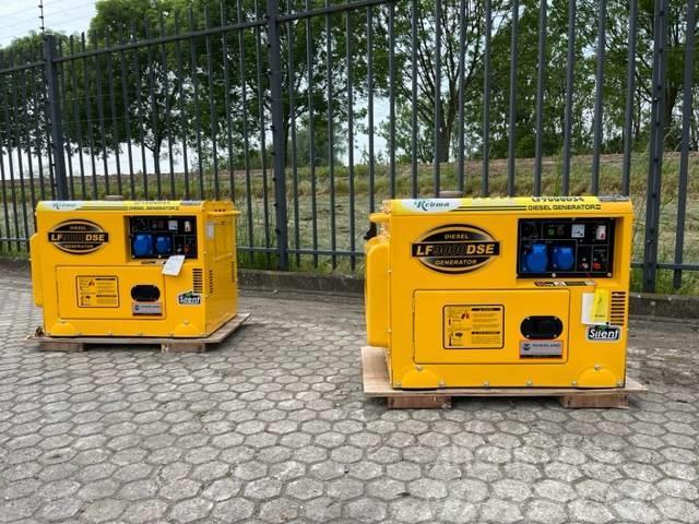  Rebma LF9000DSE 8KVA Generator Dieselgeneraattorit