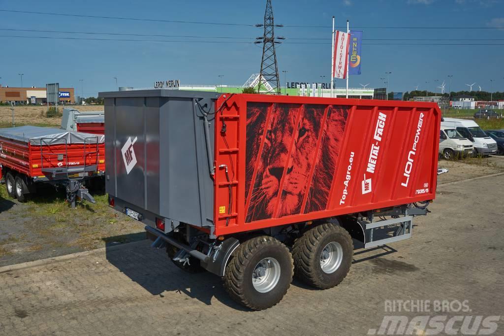 Metal-Fach T935/6 - 32m3 trailer with front sliding wall Yleisperävaunut