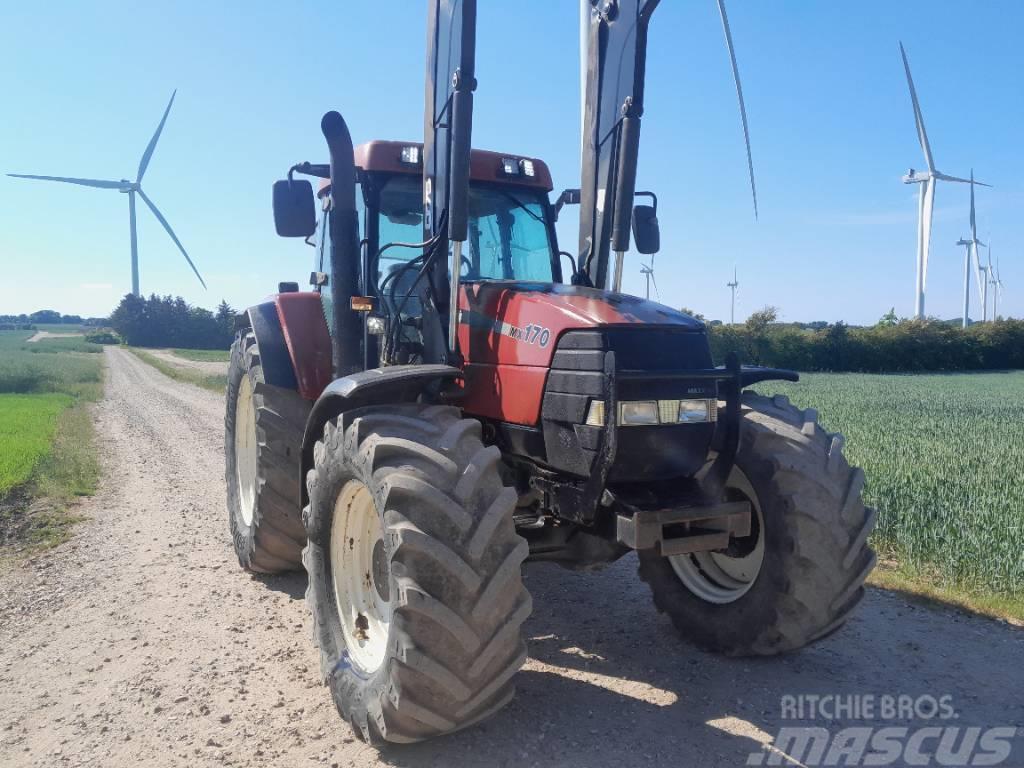 Case IH MAXXUM  MX 170 med ÅLØ Q 75 frontlæsse Traktorit