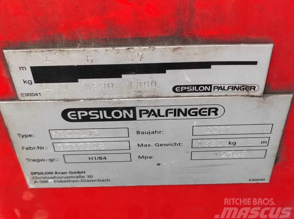 Palfinger EPSILON M100L75 Kappaletavaranosturit