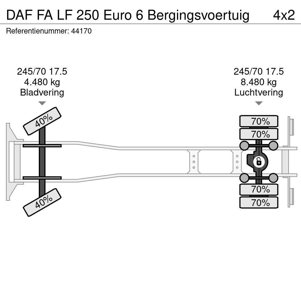 DAF FA LF 250 Euro 6 Bergingsvoertuig Hinausautot