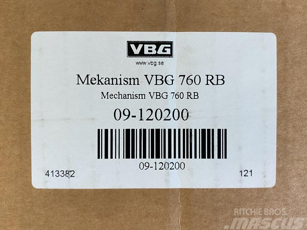 VBG Mekanismi 760 57mm uusi Alusta ja jousitus